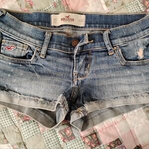 Hollister Women's Classic Blue Jean Shorts